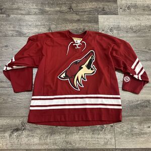 Vintage Y2K Arizona Coyotes KOHO Red Hockey Jersey 2XL